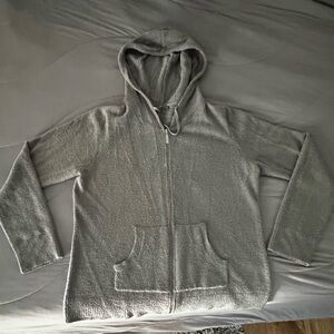 Matty M soft grey hoodie. Large